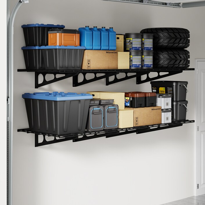 WR26 Classic 2-Pack 2' x 6' Wall Shelving | FLEXIMOUNTS